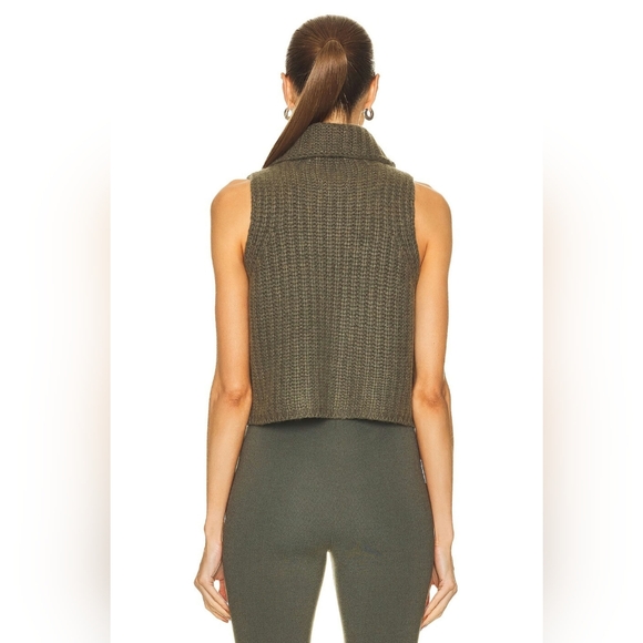 Sablyn Sage Cropped Turtleneck Cashmere Size XS - Picture 2 of 9